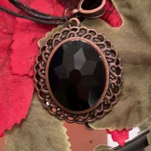 VINTAGE ONYX PENDENT